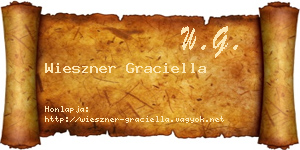 Wieszner Graciella névjegykártya
